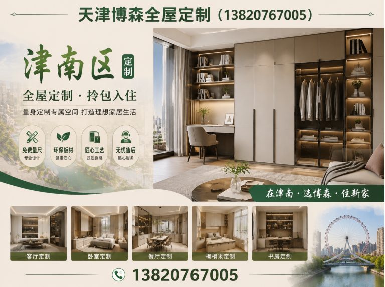 滨海新区津南区定制展示图